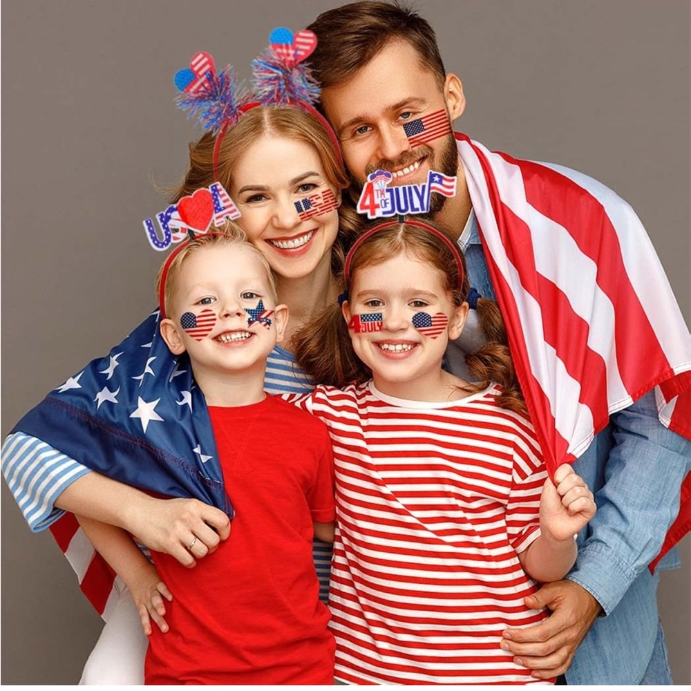 3PCS , NEW!Patriotic Party Accessory Set